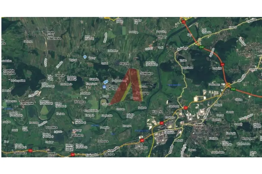 krakowski, Czernichów, Dąbrowa Szlachecka, PONAD PÓŁ HEKTARA W POBLIŻU LAS.
