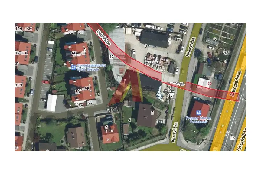 Kraków, Podgórze, Opatkowice, Macieja  Dębskiego, PONAD 50 AR POD MPZ W OPATKOWICACH