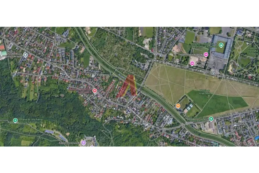 Kraków, Krowodrza, Królowej Jadwigi, Działka na sprzedaż