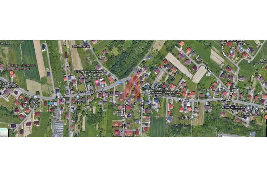 Kraków, Podgórze, Rybitwy, Rączna, DZIAŁKA RYBITWY