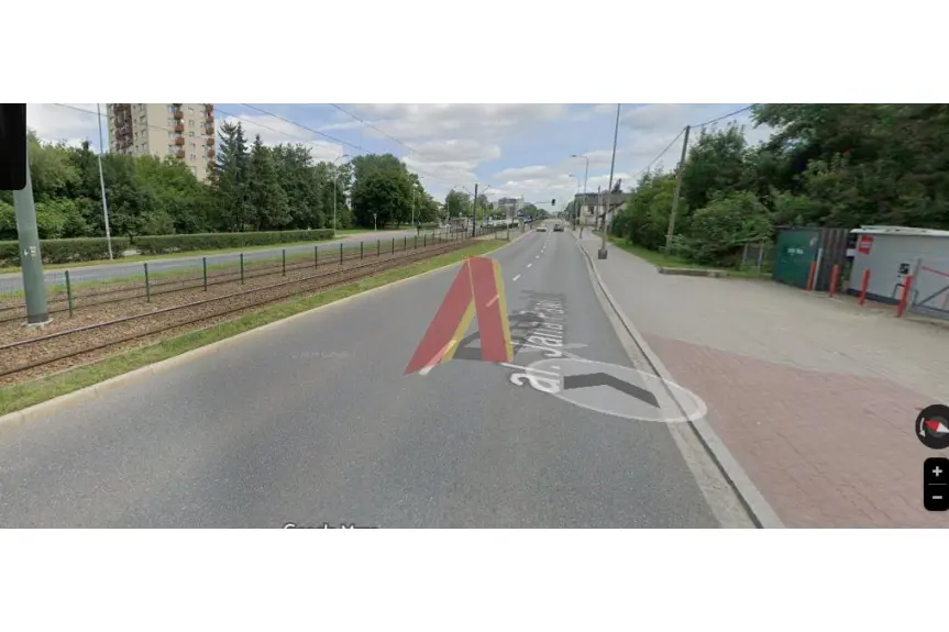 Kraków, Nowa Huta, Czyżyny, al. Jana Pawła II, AL JANA PAWŁA II POD USŁUGI