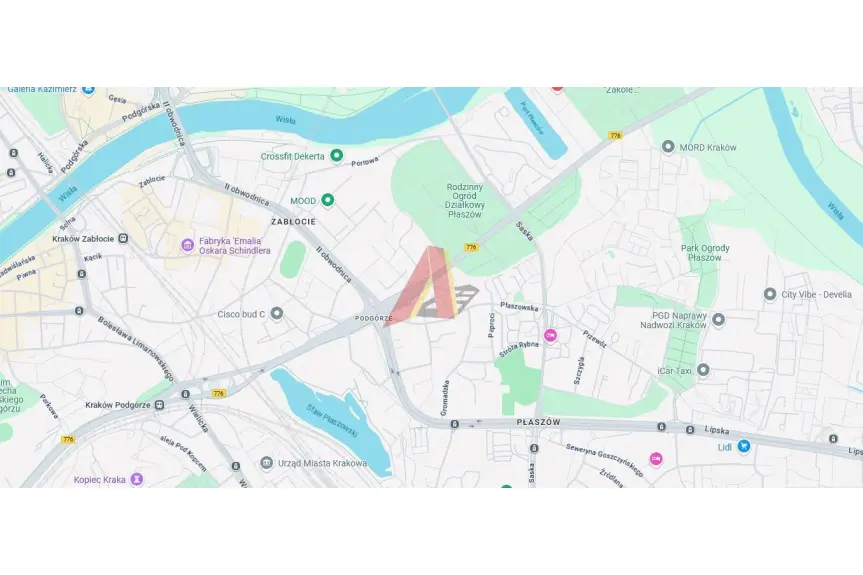 Kraków, Śródmieście, Dąbie, Nowohucka, HANDEL/USŁUGI