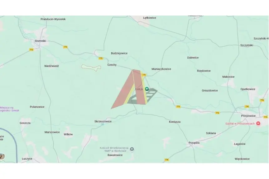 krakowski, Słomniki, Kępa, 4km od Słomnik ,112ar działki