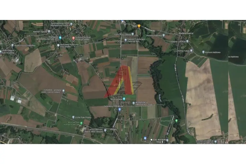 krakowski, Zabierzów, Pisary, Kasztanowa, POZWOLENIE NA BUDOWĘ 8 DOMÓW
