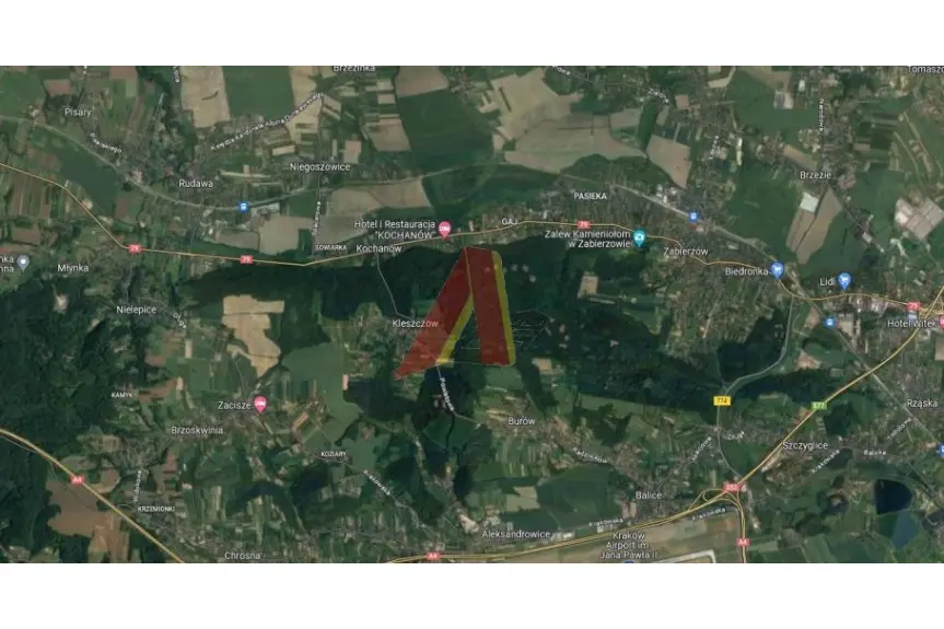 krakowski, Zabierzów, Pisary, Kasztanowa, POZWOLENIE NA BUDOWĘ 8 DOMÓW