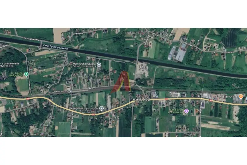 krakowski, Skawina, Wielkie Drogi, Krakowska, MIESZKANIOWO USŁUGOWA