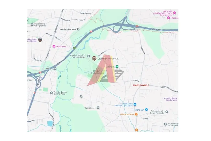 Kraków, Podgórze, Swoszowice, Chałubińskiego, działka z ogromnym potencjałem