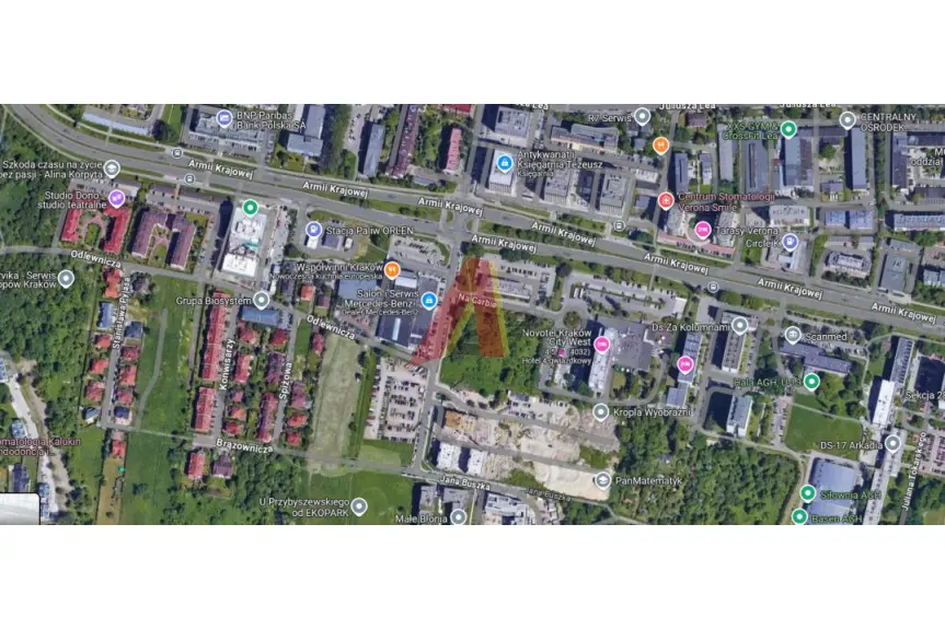 Kraków, Krowodrza, WIDOK ZARZECZE, Brązownicza, DZIAŁKA WIDOK ZARZECZE