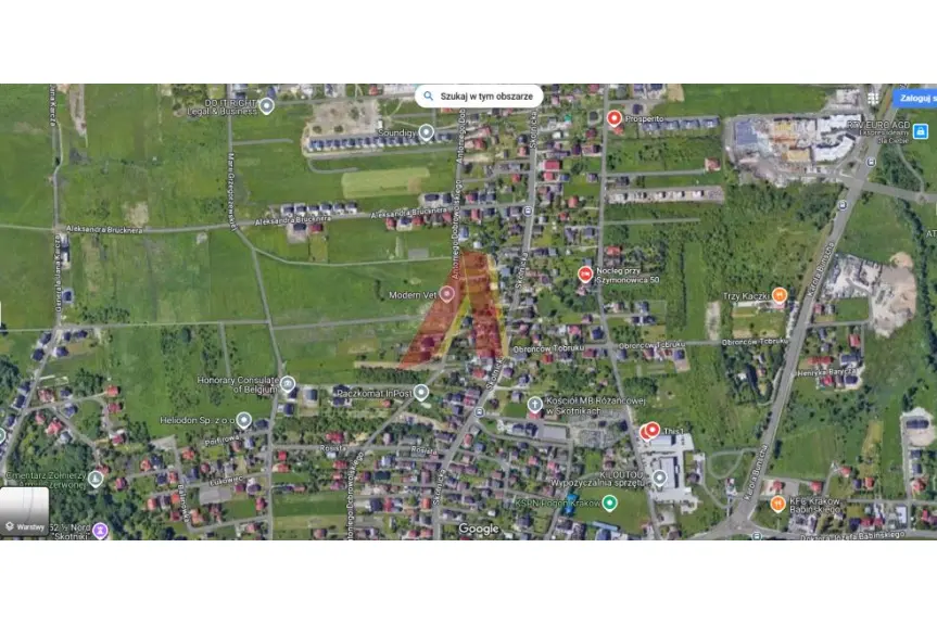 Kraków, Podgórze, Skotniki, Dobrowolskiego, DZIAŁKA SKOTNIKI