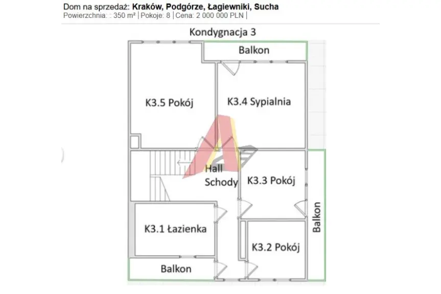 Kraków, Podgórze, Łagiewniki, Sucha, DOM ŁAGIEWNIKI
