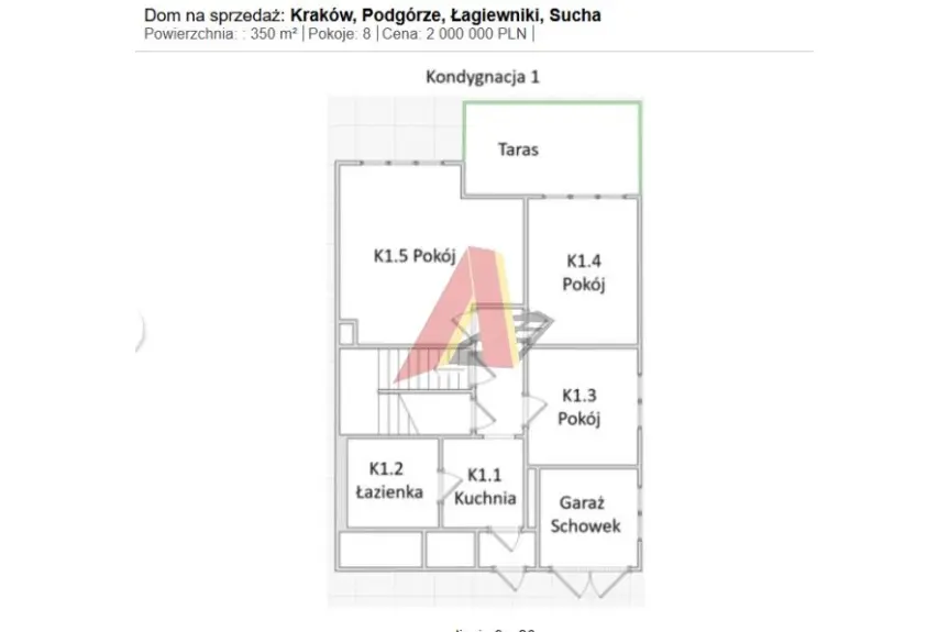 Kraków, Podgórze, Łagiewniki, Sucha, DOM ŁAGIEWNIKI