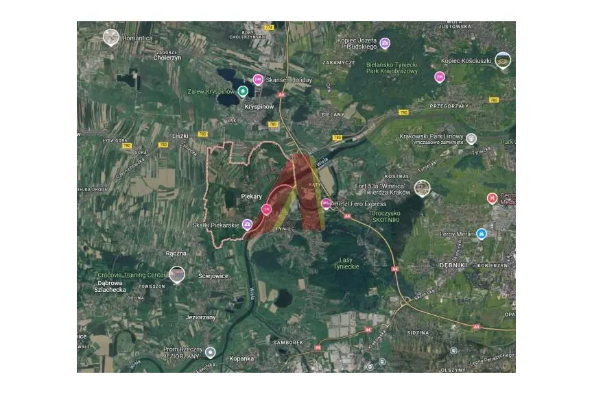 krakowski, Liszki, Piekary, Możliwa zabudowa wolnostojąca lub bliźniacza