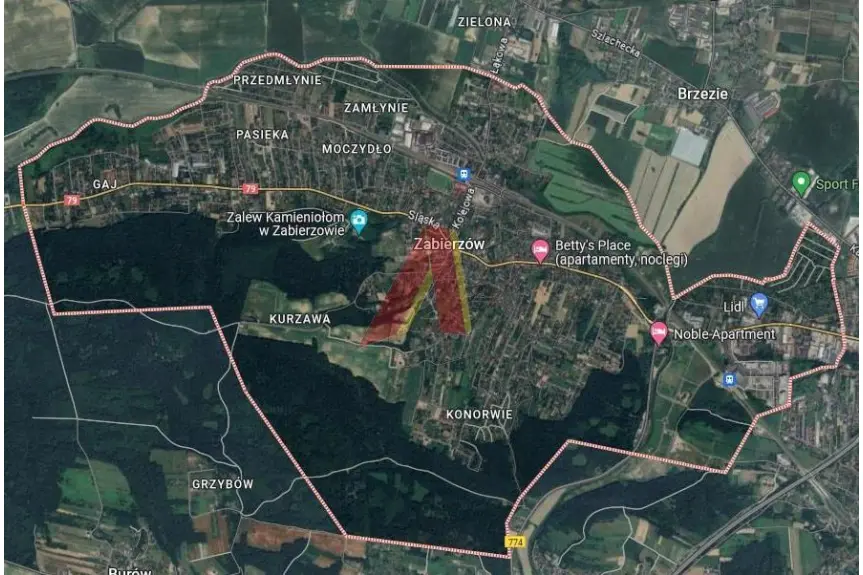 krakowski, Zabierzów, Śląska, CICHE SPOKOJNE MIEJSCE
