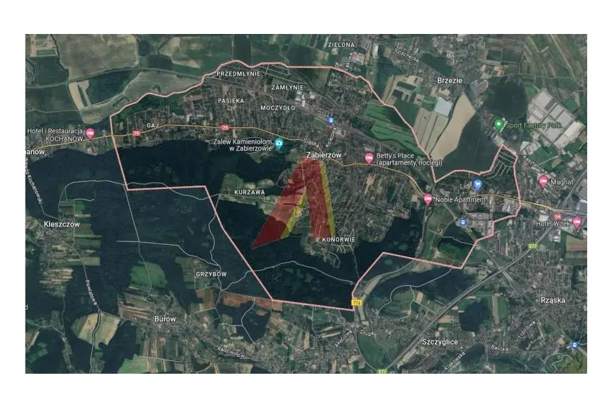 krakowski, Zabierzów, Śląska, CICHE SPOKOJNE MIEJSCE
