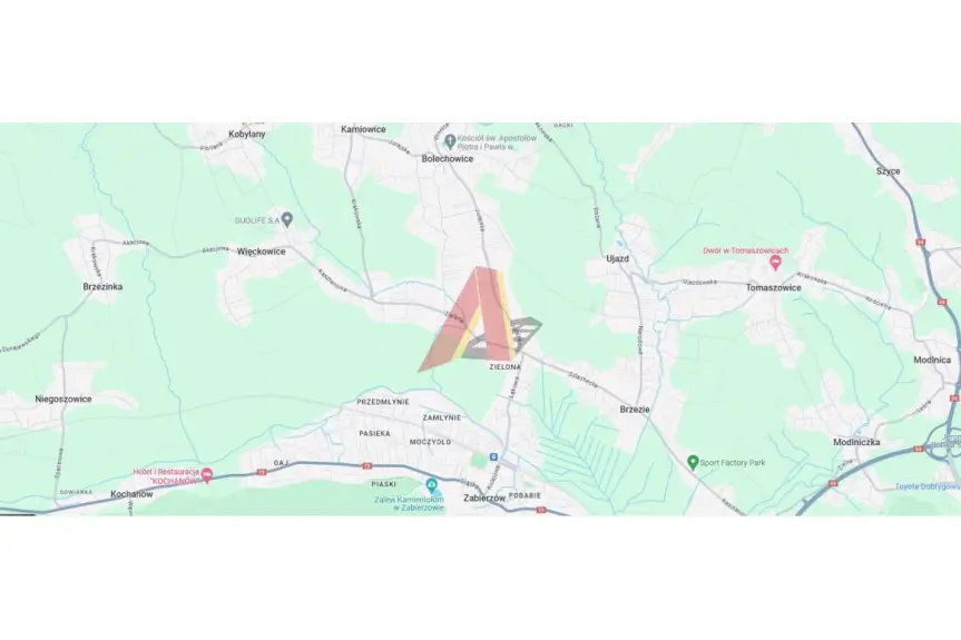krakowski, Zabierzów, Bolechowice, Zielona, Energooszczędny bliźniak w stanie deweloperskim
