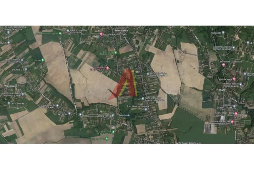 krakowski, Zabierzów, Bolechowice, Zielona, Energooszczędny bliźniak w stanie deweloperskim