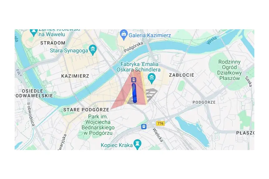 Kraków, Podgórze, Traugutta Romualda, STARE PODGÓRZE 48 M2