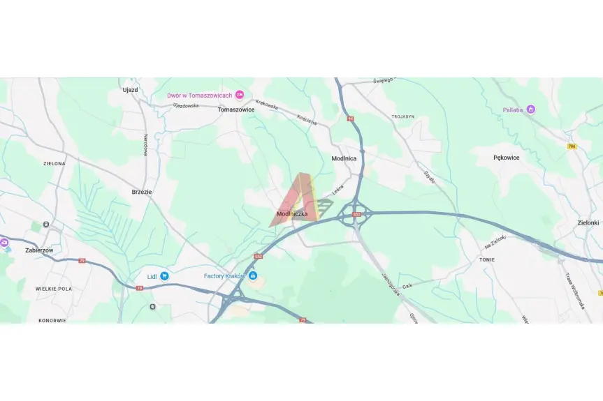 krakowski, Wielka Wieś, Modlnica, Jasnogórska, HANDLOWO USŁUGOWA