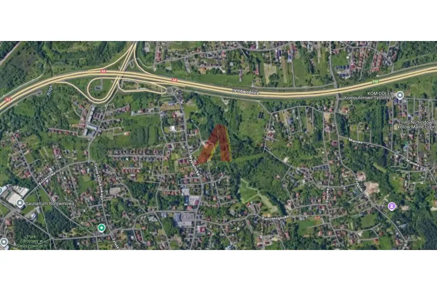 Kraków, Podgórze, Swoszowice, Siarczanogórska, Działka Usługowa , Centrum Swoszowic