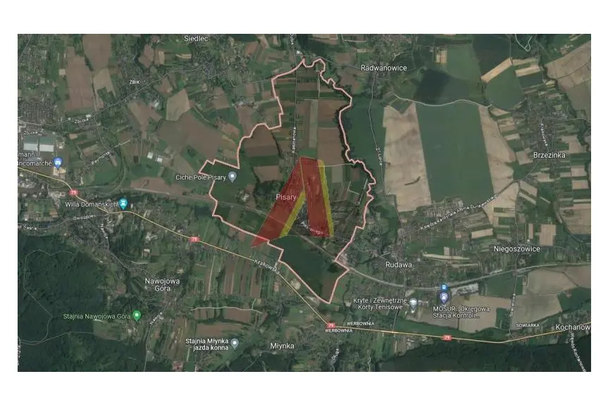krakowski, Zabierzów, Pisary, Kasztanowa, WIDOKOWA, Z POZWOLENIEM NA BUDOWĘ