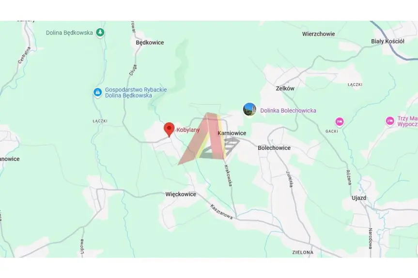 krakowski, Zabierzów, Kobylany, Jana  Pawła II, MOŻLIWA ROZBUDOWA