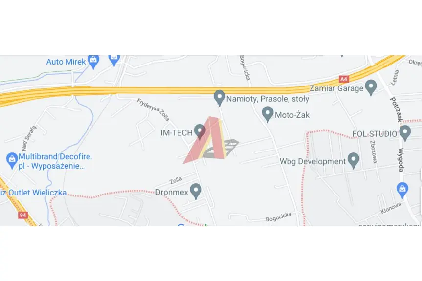 Kraków, Podgórze, Bieżanów, Zolla, DZIAŁKA BIEŻANÓW