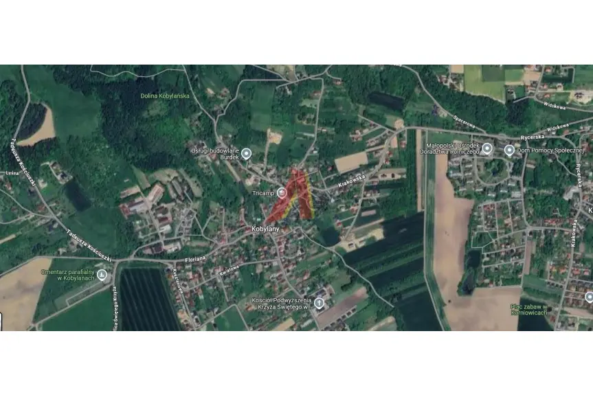 krakowski, Zabierzów, Kobylany, Jana Pawła II, Pod 3 domy lub bliźniak