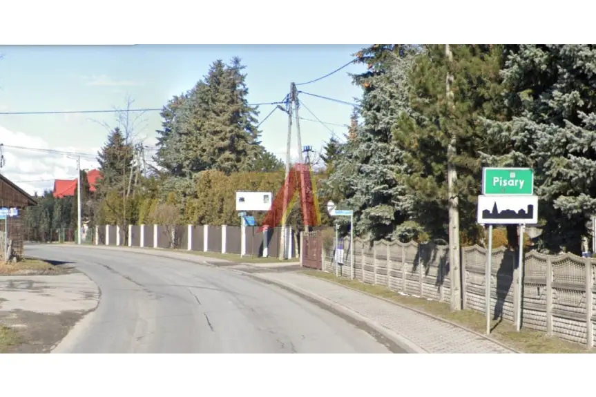 krakowski, Zabierzów, Pisary, PISARY , MOŻLIWA ZABUDOWA BLIŹNIACZA