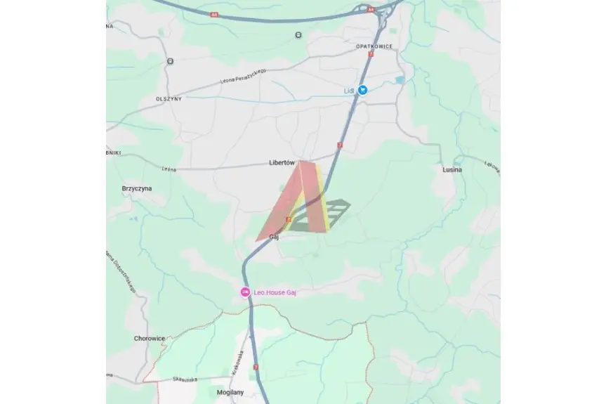 krakowski, Mogilany, Gaj, Parkowa, CICHE MIEJSCE , GAJ , MOŻLIWA BUDOWA KILKU DOMÓW