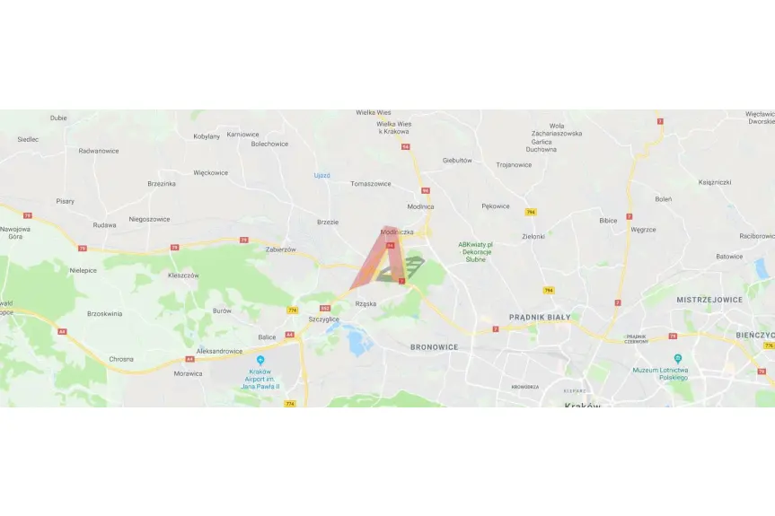 krakowski, Zabierzów, Pisary, 4ha ziemi, dom oraz Restauracja