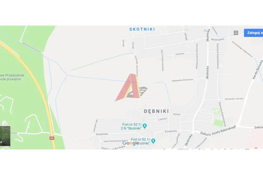 Kraków, Podgórze, Skotniki, Jana Karcza, WIDOKOWA NA LEKKIM WZNIESIENIU