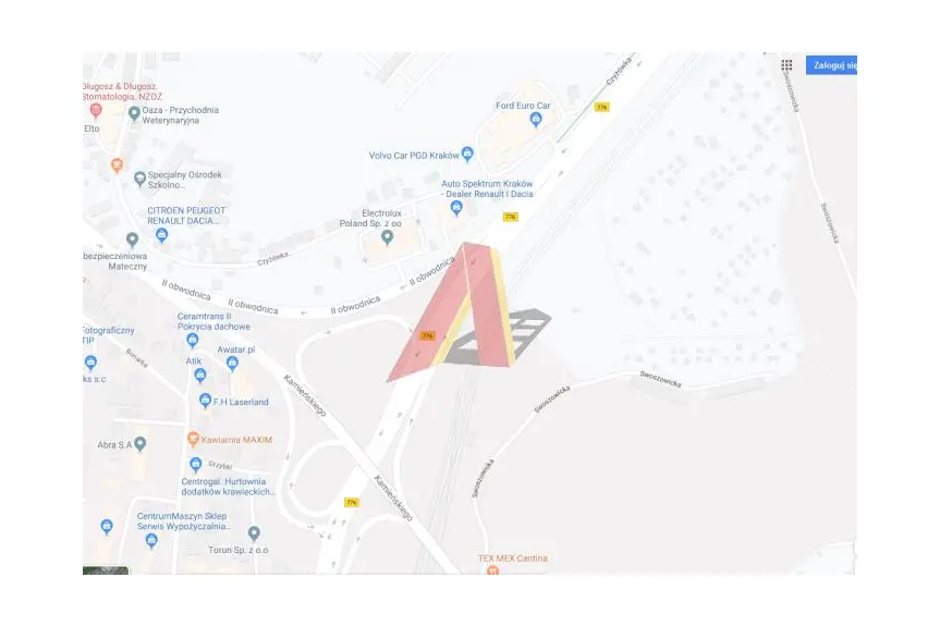 Kraków, Podgórze, Powstańców Śląskich, POD LOKAL USŁUGOWY 80 M KW