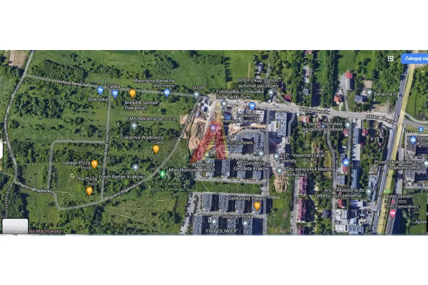 Kraków, Krowodrza, Górka Narodowa, Banacha Stefana, DZIAŁKA GÓRKA NARODOWA