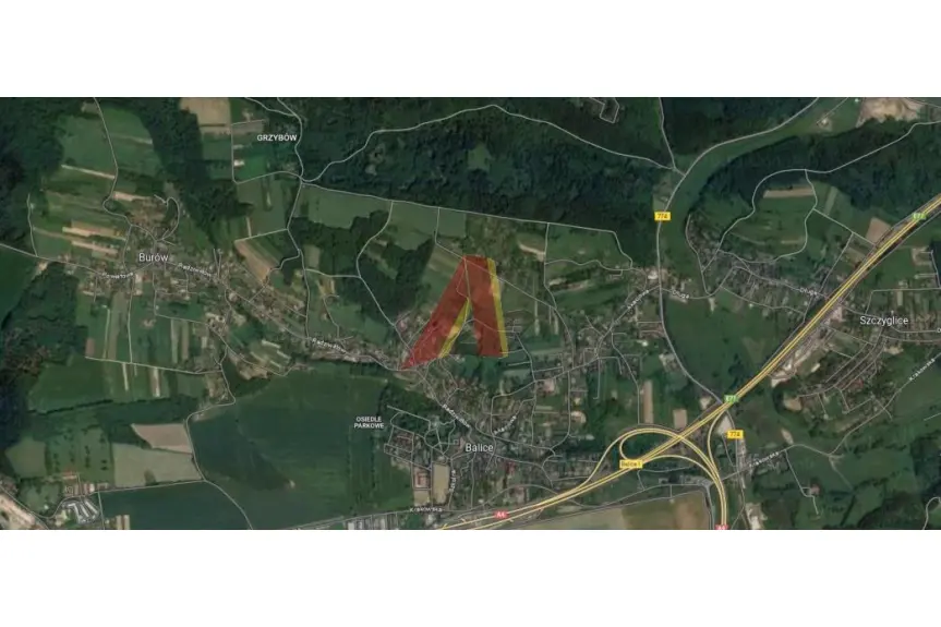 krakowski, Zabierzów, Burów, Radziwiłłów, MOŻLIWA ZABUDOWA MIESZKANIOWO USŁUGOWA