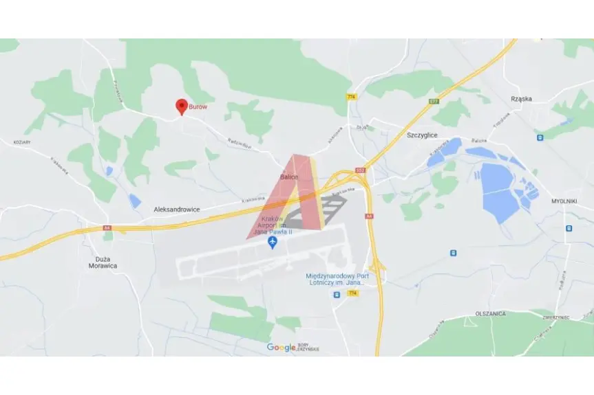 krakowski, Zabierzów, Burów, Radziwiłłów, MOŻLIWA ZABUDOWA MIESZKANIOWO USŁUGOWA