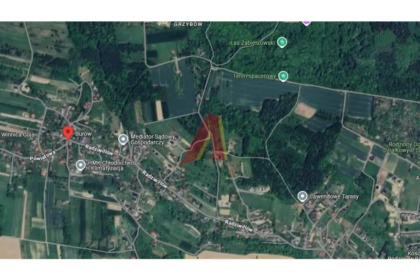 krakowski, Zabierzów, Burów, Radziwiłłów, Widokowa 26arowa gm,Zabierzów