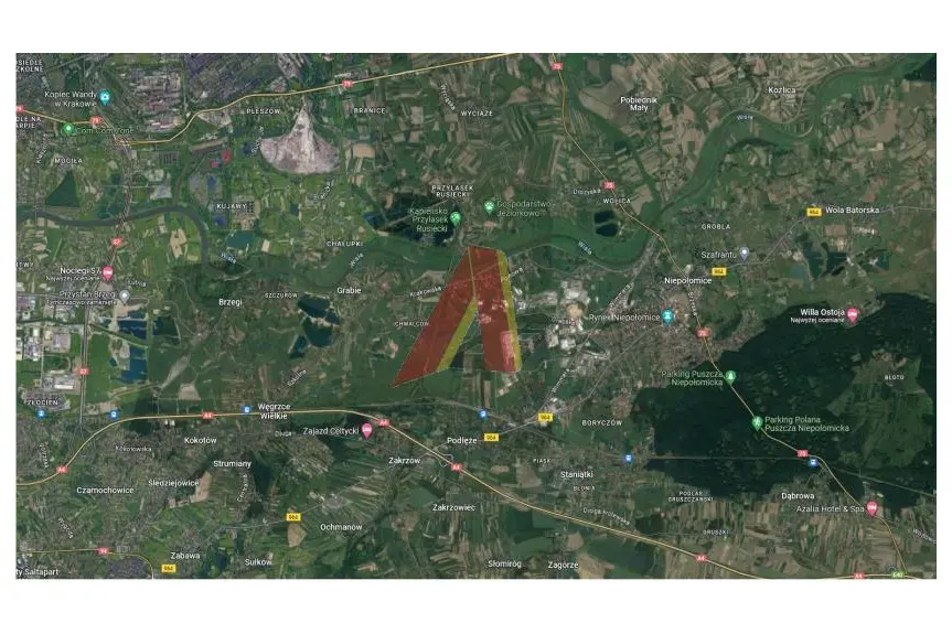 Kraków, Nowa Huta, PRZYLASEK RUSIECKI, Branicka, Działka na sprzedaż