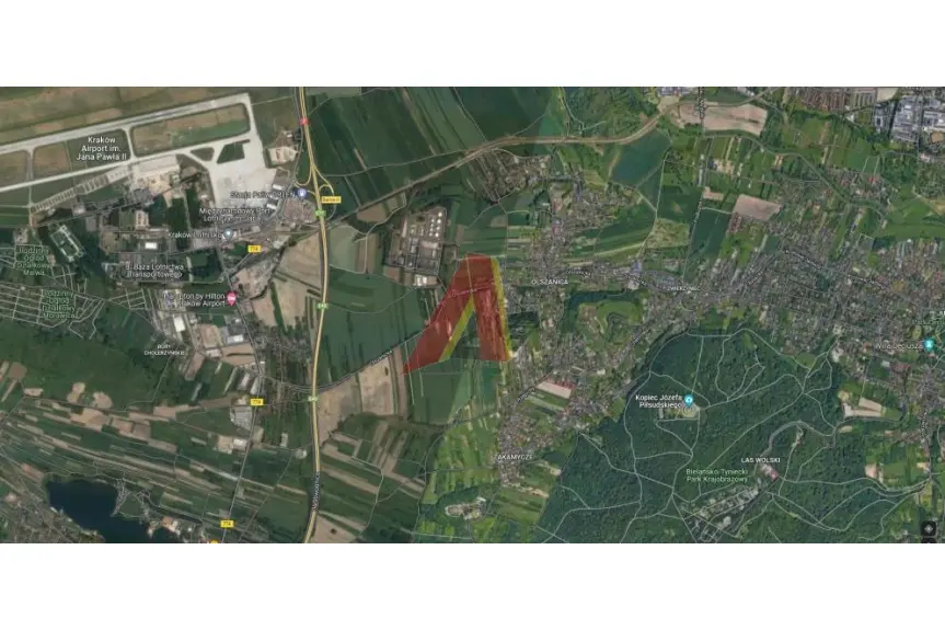 Kraków, Krowodrza, Olszanica, Olszanicka, Działka na sprzedaż