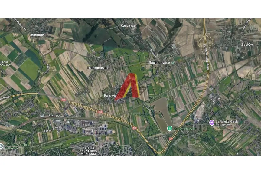 krakowski, Michałowice, Raciborowice, POD KILKA DOMÓW I USŁUGI
