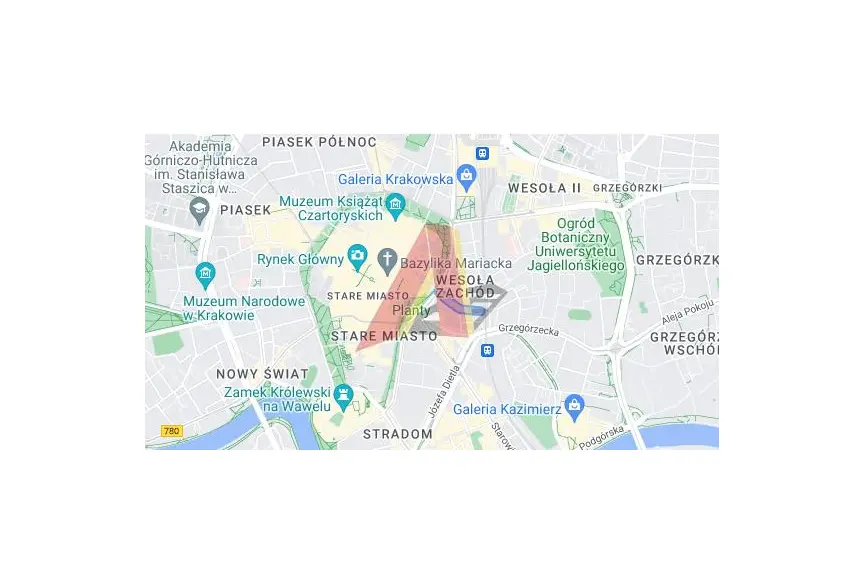 Kraków, Stare Miasto, Zyblikiewicza, DWU POKOJOWE W STARYM MIEŚCIE